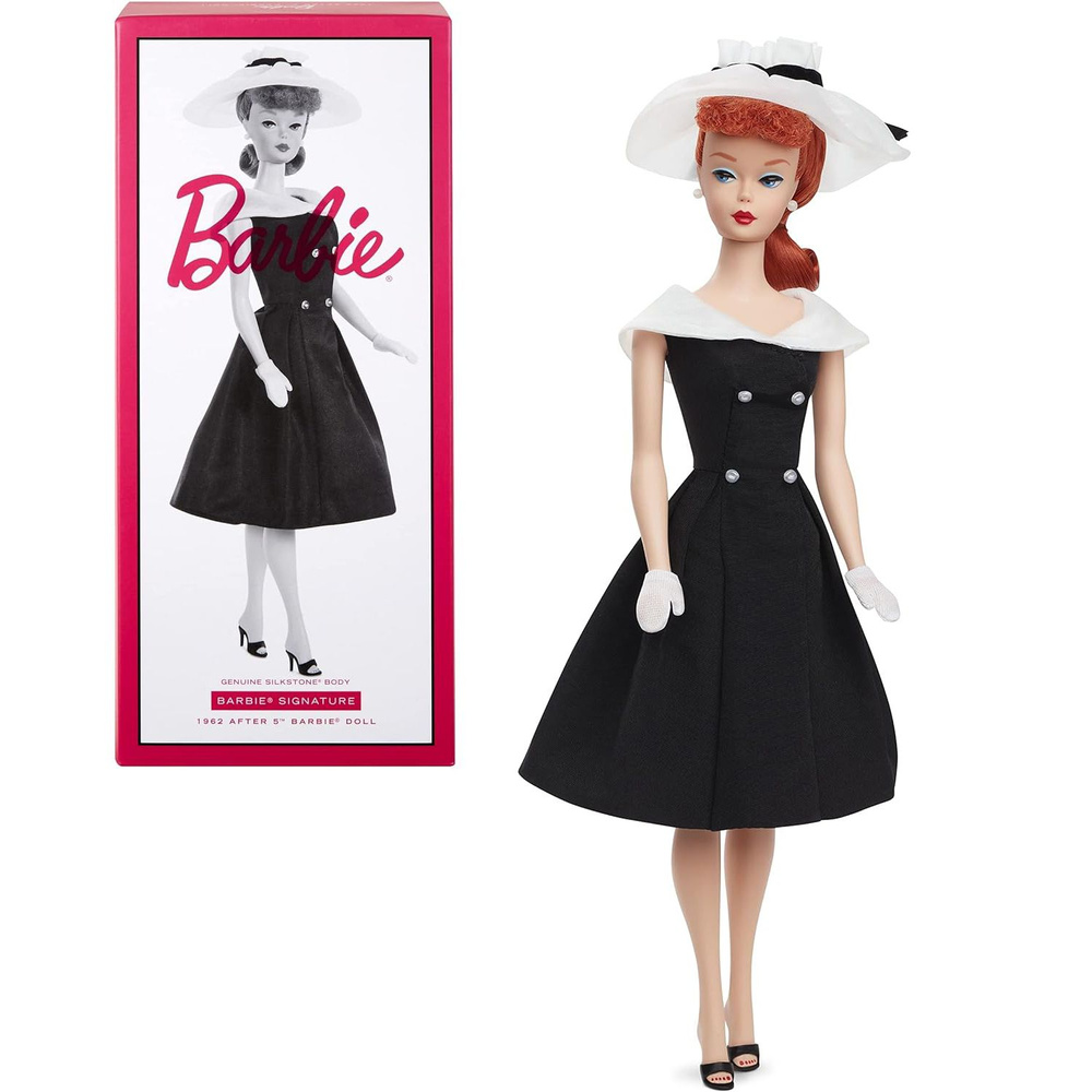 Кукла Mattel Barbie Signature 1962 После 5 Репродукция Шелкового Камня  #1