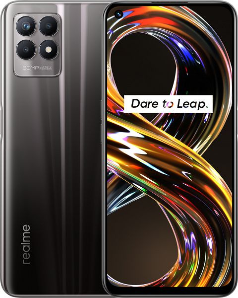 realme Смартфон REALME 8i Ростест (EAC) 4/64 ГБ, черный #1