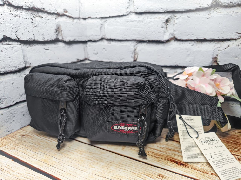 Поясная сумка EastPak Bumbag Double Чёрная #1