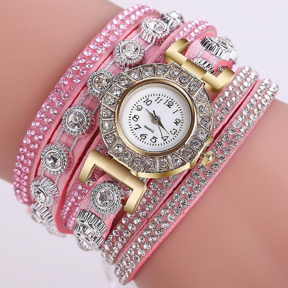 Женские часы - это популярные корейские бархатные браслеты с заводом ...