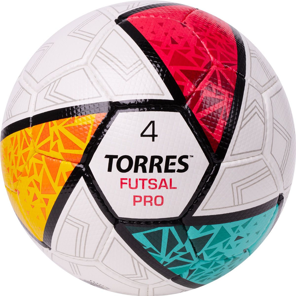TORRES Мяч для мини-футбола, 4 размер, белый #1