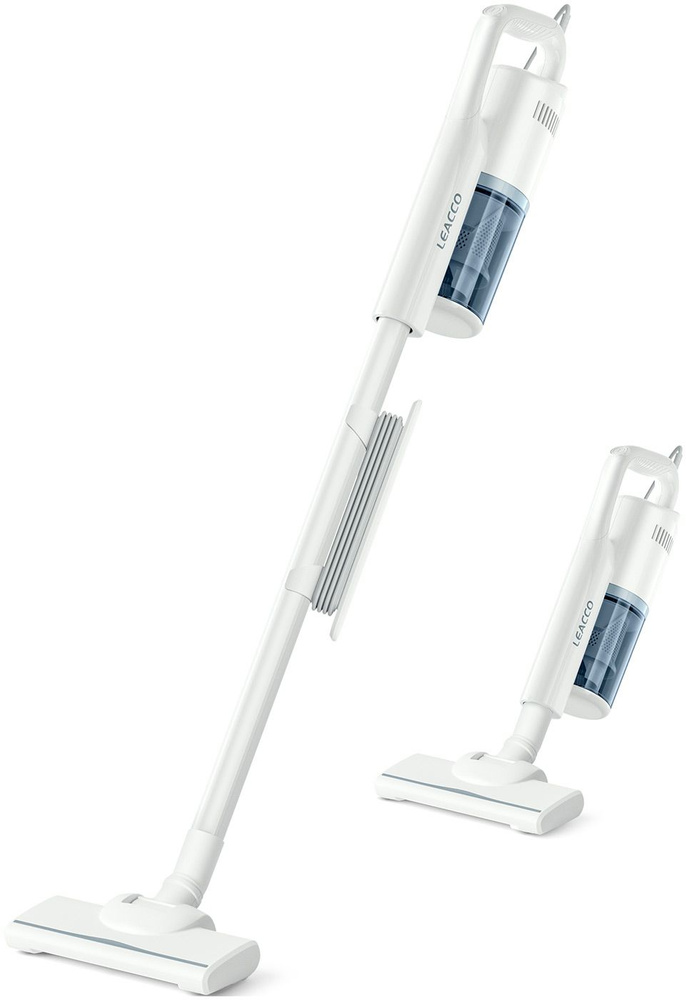 Пылесос вертикальный Leacco S10 Vacuum Cleaner White #1