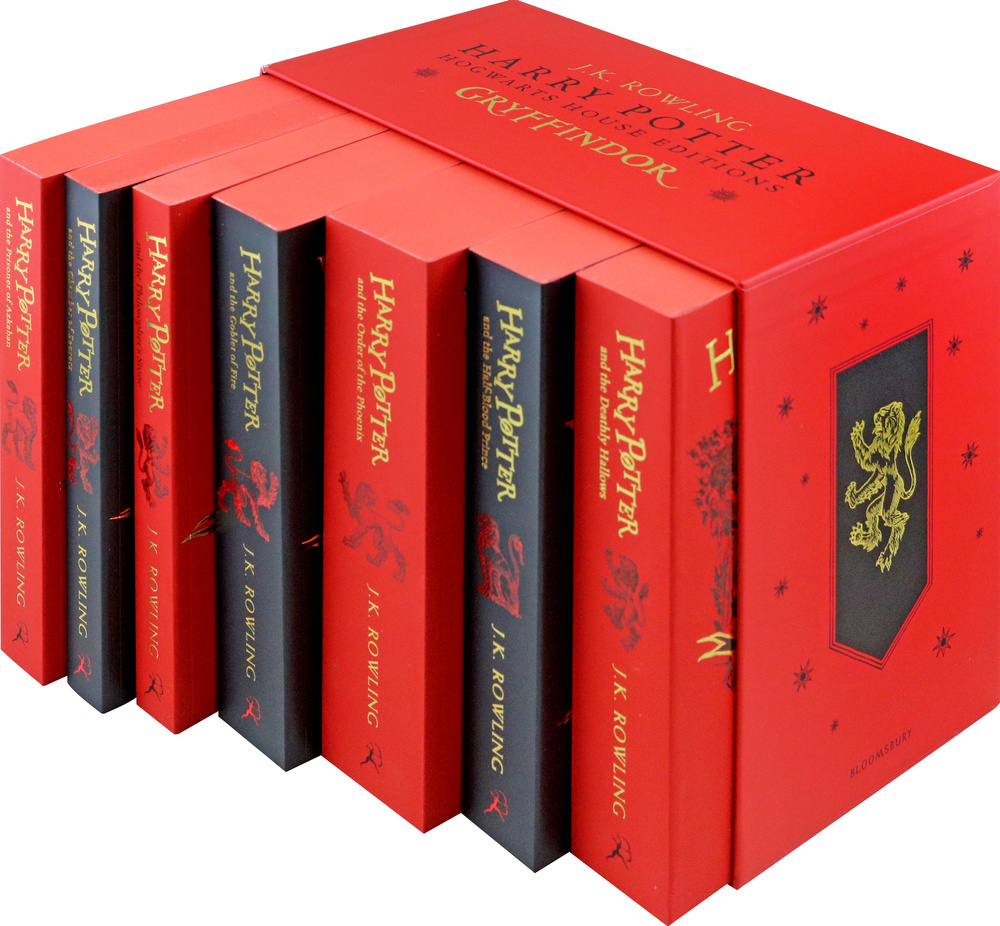 Harry Potter Gryffindor House Edition Box Set / Книга на Английском | Роулинг Джоан Кэтлин  #1