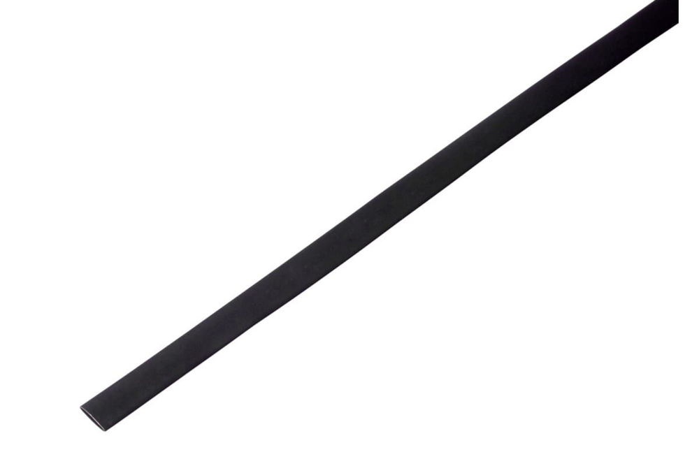 Трубка термоусаживаемая 8/4 мм черная REXANT #1