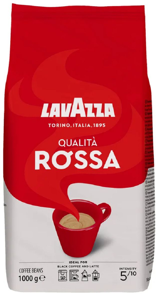 Кофе в зернах Lavazza Qualita Rossa, 1 кг #1