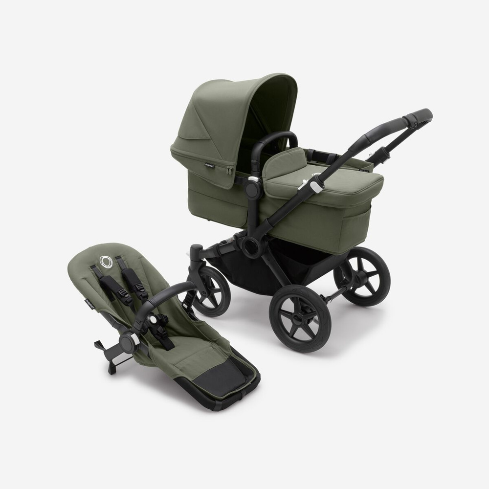 Коляска Bugaboo Donkey 5 Mono Forest green/Forest green/black #1