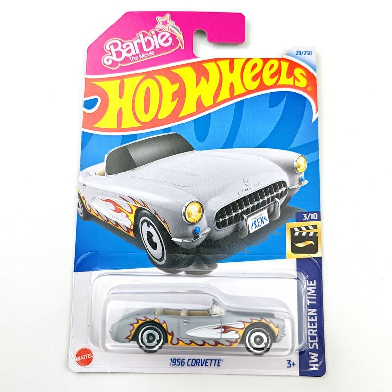 Машинка коллекционная Mattel Hot Wheels 2024 C4982 1956 Corvette #1