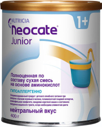Молочная смесь Nutricia Neocate Junior 3, с 12 месяцев, с аминокислотами, 400 г Скидки недели