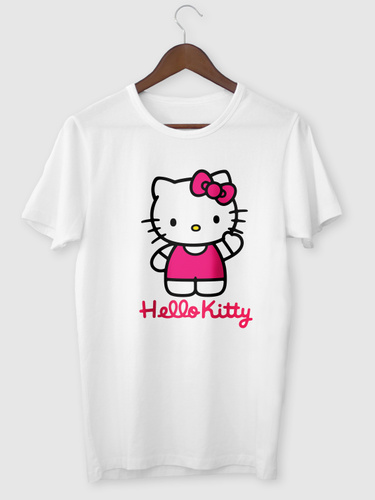 T-shirt hello kitty💗  Ретро принты, Футболки для девочек