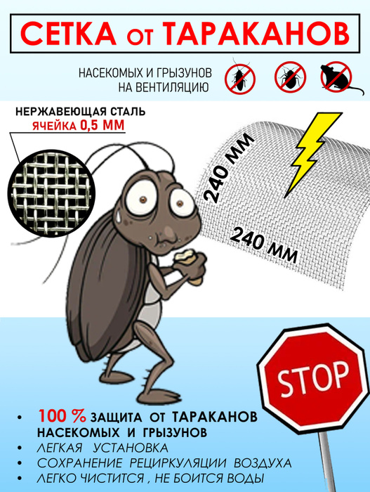 Сетка На Вентиляцию От Насекомых Купить