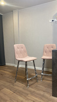 DecoLine Комплект полубарных стульев Ричи, высота сид. 62 см, велюр "антикоготь", 2 шт. #27, Милана П.