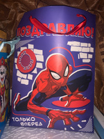 Подарочный пакет Человек-паук "Поздравляю!", 31х40х11,5 см #8, Вероника А.