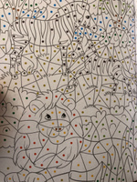 Мир животных. Цвета, номера, символы. Раскраска для детей от 3 лет #80, Регина