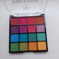 TF Палетка теней для макияжа CREATIVE PALETTE, тон 01 "Цветная", 16 цветов #7, Ульяна Р.