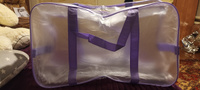Сумка в роддом 3 шт, прозрачная матовая большая средняя и маленькая, набор сумок для мамы и малыша, прочные #7, Снежана Ш.