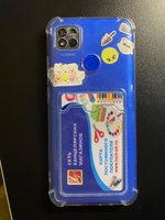 Чехол силиконовый прозрачный на Редми 10а / 9с / на Xiaomi Redmi 9C / 9C NFC / 10A с защитой камеры, углов и отделением для карт #63, Павел С.