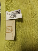 Полотенце бамбуковое Pupilla Elit 70x140см, (зеленое). Турецкое, Deluxe, плотное, большое. В ванную, банное полотенце для тела и головы #9, Наталия