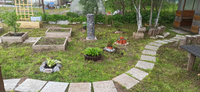 Бордюр гибкий 2,5м декоративный садовый "Лесок" коричневый, ограждение для сада, цветника и грядок #4, Валерий И.