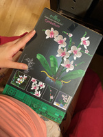 Конструктор Цветы Орхидея 608 деталей #104, Сабина Ш.