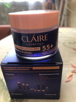 Claire Cosmetics Крем для лица антивозрастной дневной 55+ серии Collagen Active Pro, Claire Cosmetics 50 мл #4, Анна К.