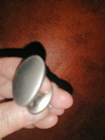 Комплект 2 шт Ручка-кнопка L963, матовый никель #8, Альбина М.