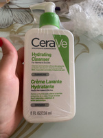 Увлажняющий гель для умывания CeraVe Hydrating Cleanser для нормальной и сухой кожи лица и тела 236 мл, очищающий с гиалуроновой кислотой #4, Милана Т.