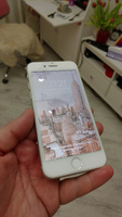 Комплект 3 шт. Противоударное защитное 3D стекло с олеофобным покрытием для телефона Apple iPhone 8 / Закаленное полноклеевое стекло на Эпл Айфон 8 / Полноэкранное с белой рамкой #1, Антон П.