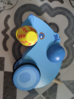 Детская деревянная игрушка. Детская каталка на палочке "Зверюшки" для малышей/Подарок #6, Асия Ш.