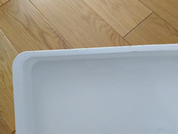 Поднос Ар-Пласт прямоугольный малый 43х25 см, белый #5, Елена С.