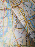 Карта Москвы, Путеводитель по Москве 100х70 см #25, Елена Б.