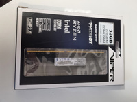 Patriot Memory Оперативная память Viper Blackout DDR4 3600 МГц 2x16 ГБ (PVB432G360C8K) #5, Антон А.