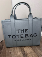 Сумки-тоут Marc Jacobs The Leather Wolf Grey Medium #6, Kсения Н.