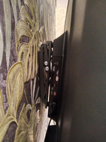 Кронштейн на стену для телевизора или монитора с наклоном UNITEKI TMN1601N черный диагональ 23-43 дюйма, крепление для монитора #25, Анатолий З.