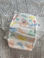 Подгузники 4 размер L от 9 до 15 кг на липучках для новорожденных детей 42 шт / Детские ультратонкие японские премиум памперсы для мальчиков и девочек / NAO #152, Екатерина Б.