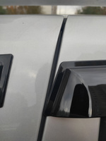 Дефлекторы окон VOIN на автомобиль Renault Duster 2011-2021/Nissan Terrano 2014-н.в. /кроссовер/накладные 4 шт #10, Олег В.