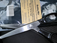 Ножницы фигурные Волна зигзаг шаг 3 мм для рукоделия 23 см #88, Виктор У.