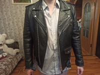 Куртка кожаная RockMerch #31, Александр