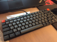Игровая клавиатура Keychron K3, 84 клавиши, White LED подстветка, Red Switch (K3D1) #4, Зимин Никита