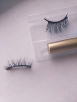 Luxury Lashes Магнитные ресницы 3D с подводкой аниме многоразовые 1 пара #27, Елена Ф.