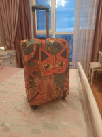 Чехол на чемодан / плотный защитный чехол для чемодана #43, Светлана М.
