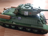 Конструктор Советский военный танк Т-34 1113 деталей / Военная техника #1, Екатерина Ц.