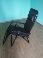 Шезлонг туристический/ Кресло садовое / стул раскладной для дачи, коричневый #1, Светлана С.