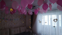Воздушные шары на день рождения "Розовое ассорти", 30 см, набор 50 штук #20, Айгуль Б.