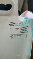 Наполнитель Organic Team Tofu Sterilized для кошачьего туалета из тофу, комкующийся, растительный, с пробиотиками для смягчения контакта с наполнителем, смываемый,6 л. #115, Виктор С.