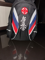 Спортивный рюкзак сумка для каратэ киокушинкай с вышивкой на тренировку 27л #14, Светлана 