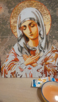 Картина по номерам Hobruk "Икона", на холсте на подрамнике 40х50, раскраска по номерам, набор для творчества, люди / религия #14, Дмитрий