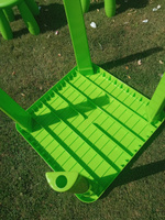 Стол пластиковый зеленый для детей. Столик для малышей #8, Майя