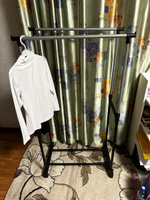Вешалка напольная для одежды на колесиках #72, Анна К.