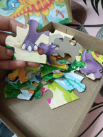Пазлы для детей "Динозавры" 35 элементов, Puzzle Time, пазлы для детей 3 лет, для малышей #69, Angelika T.