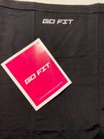 Бафф спортивный GO FIT Active, маска для бега, балаклава, повязка, аксессуары для спорта и велосипеда, черный #12, Багышова Ю.